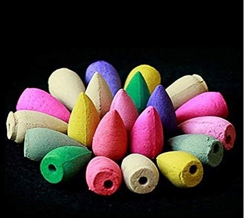 HC Villa - Pack of 100 | Backflow Incense Cone Scented Dhoop for Smoke Fountain for Fragrance | Fill Your Space with Fragrance