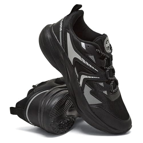 Campus Men's Custom BLK Running Shoes - 9UK/India 1 Pair