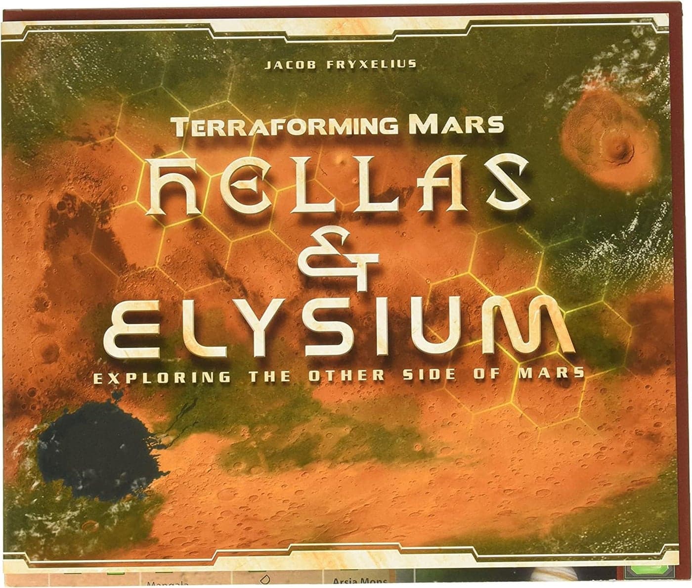 Terraforming Mars Hellas Elysium The Other Side of Mars Expansion by Stronghold Games Strategy Board Game