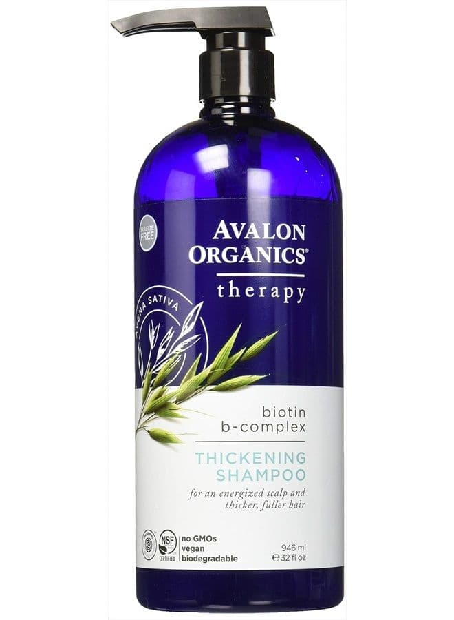 Avalon Shampoo - Organic Biotin-B Complex - 32 oz
