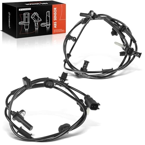 APremium ABS Wheel Speed Sensor Compatible with Ford Models F150 F150 20152020 Rear Driver Passenger Side 2PC Set Replace FL3Z2C204A FL3Z2C190A