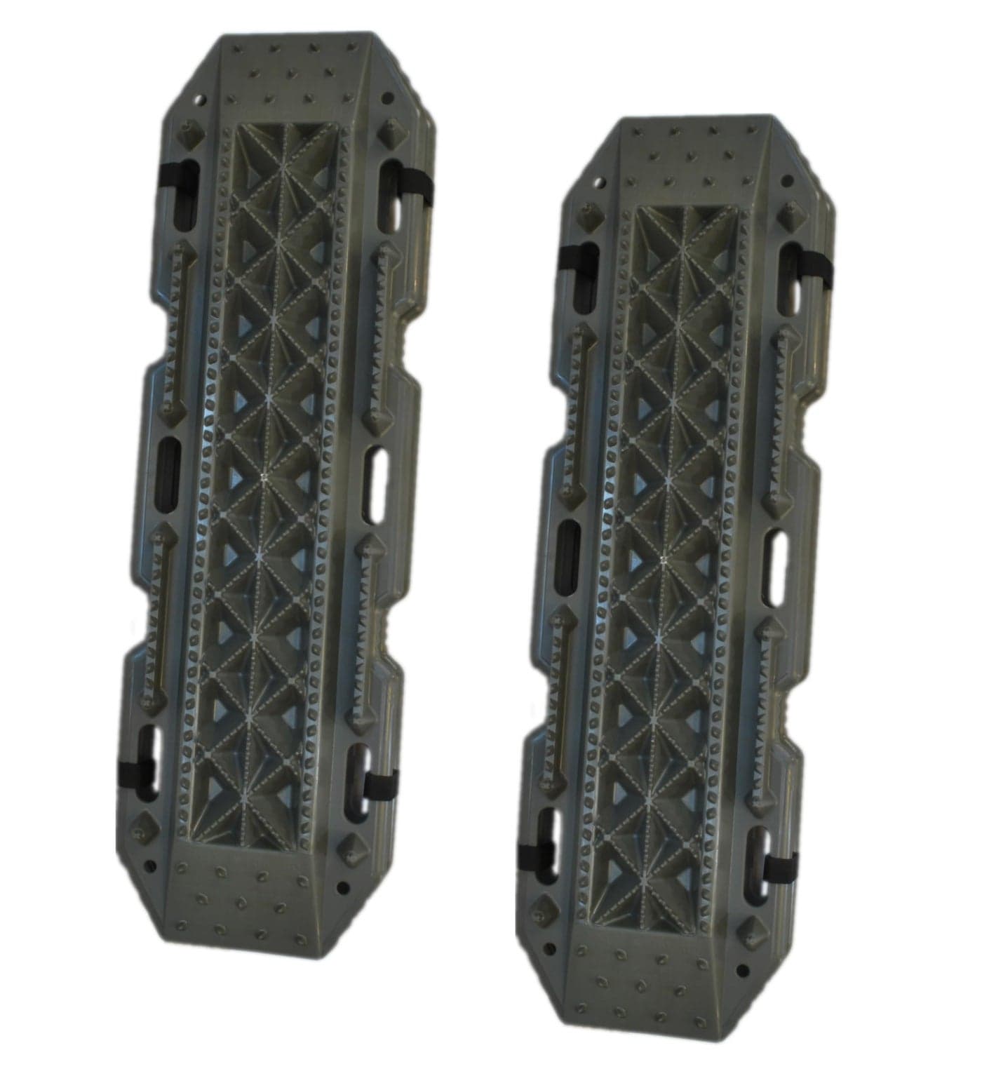 Maxsa 20333OD HeavyDuty Escaper Buddy Traction Mats for OffRoad Mud Sand Snow Vehicle Extraction Bendable Unbreakable Olive Drab 2 Pack