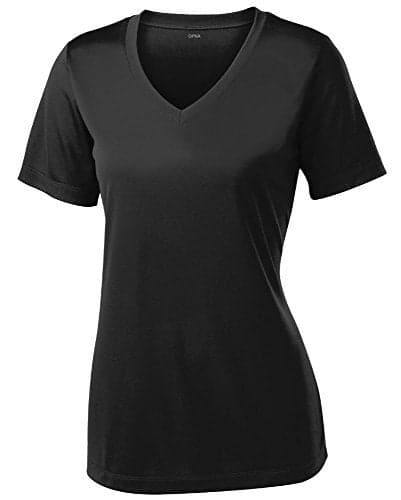 Opna Women's Short Sleeve Moisture Wicking Athletic Shirts Black