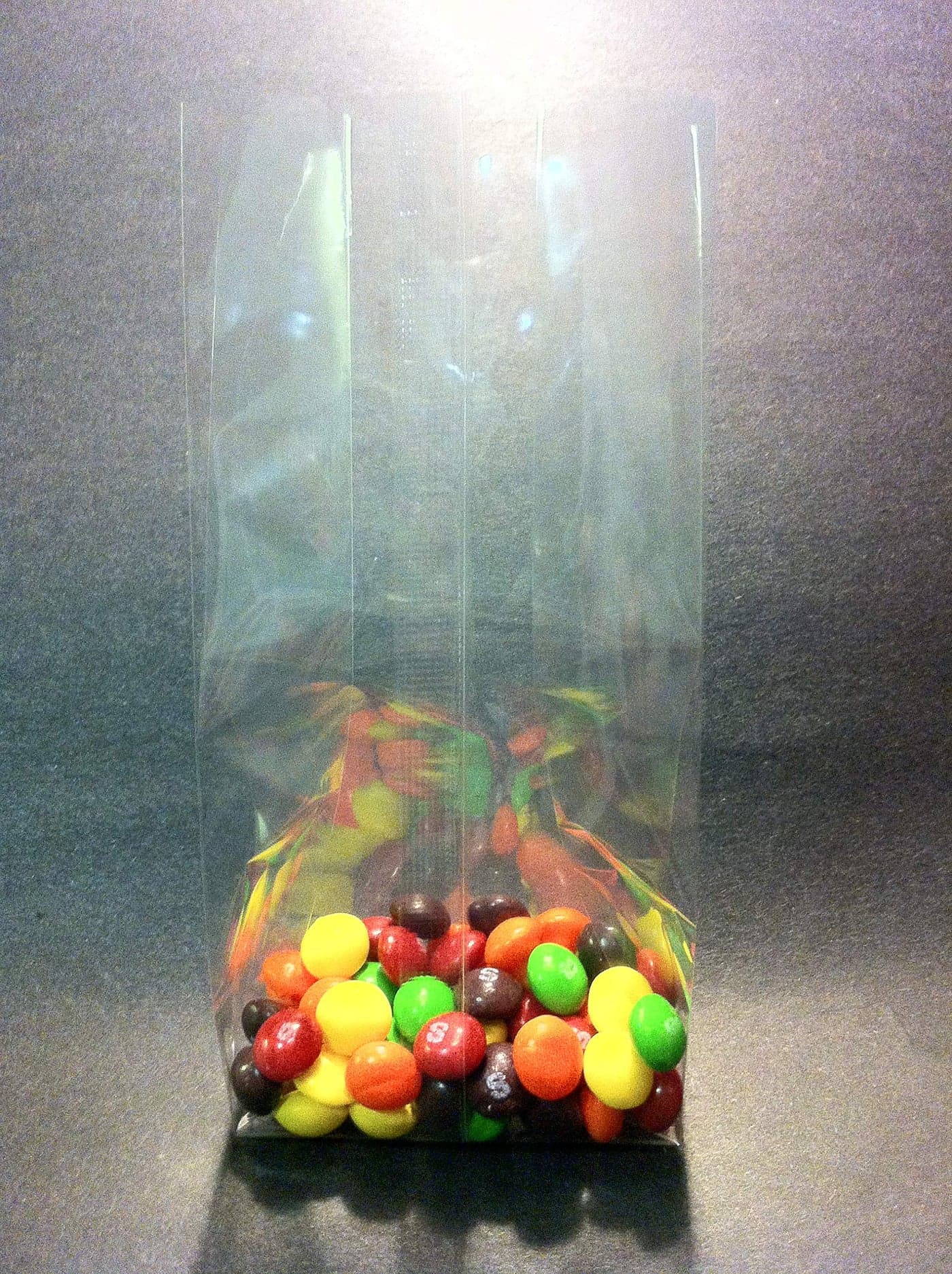 UNIQUEPACKING 100 Pcs 4x2x10 Clear Side Gusseted Cello Cellophane Bags Good for Candy Cookie Bakery