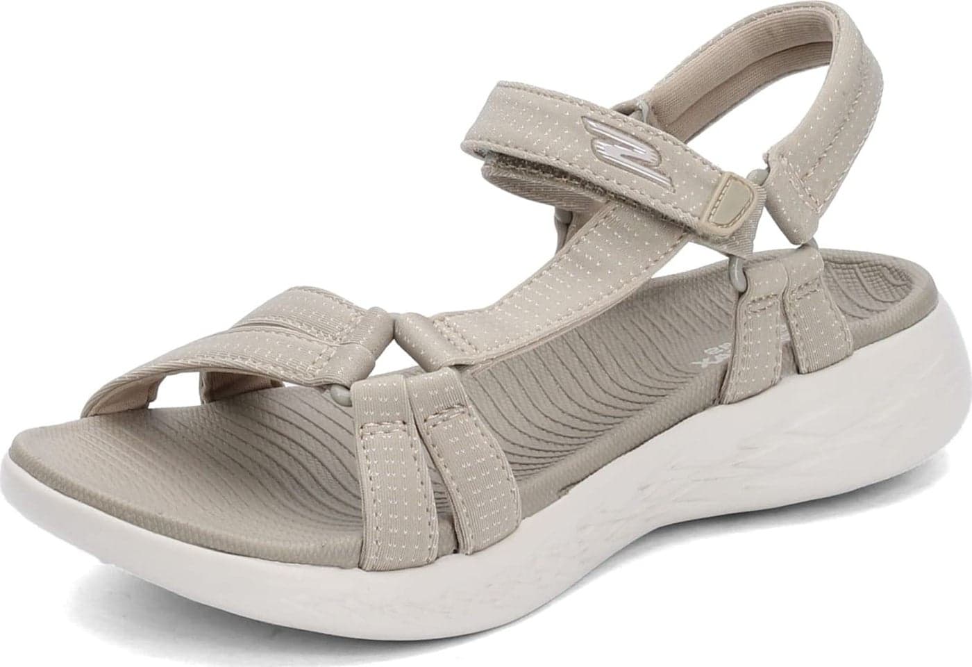 Skechers Performance Women's on-the-Go 600-Brilliancy Sport Sandal,natural,5 M US