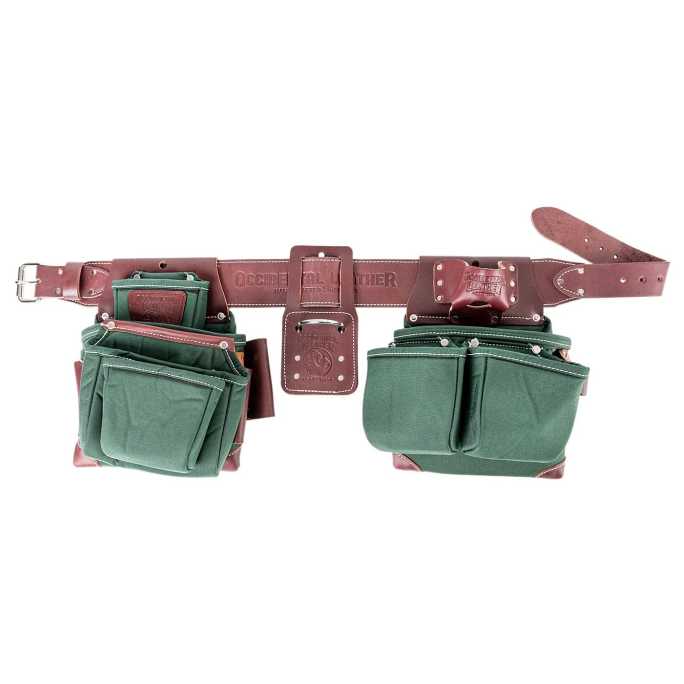 Occidental Leather OxyLights 7 Bag Framer Set Large 22 Pockets Tool Holders Made in USA