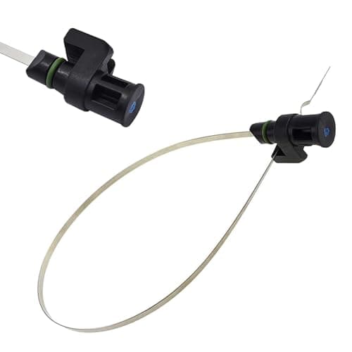 Titgoes 1 PC Transmission Dipstick, Rustproof & Heat-Resistant OEM #31086-JA00A Dipstick, for Vehicles Transmission Oil Level Measurement, Universal for Cars Suvs Trucks (Black)