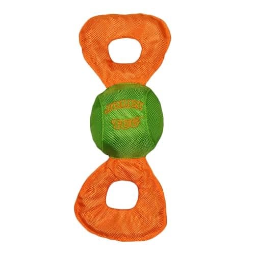 Jolly Pets Jolly Tug Dog Tug and Squeak Toy Medium Assorted Colors