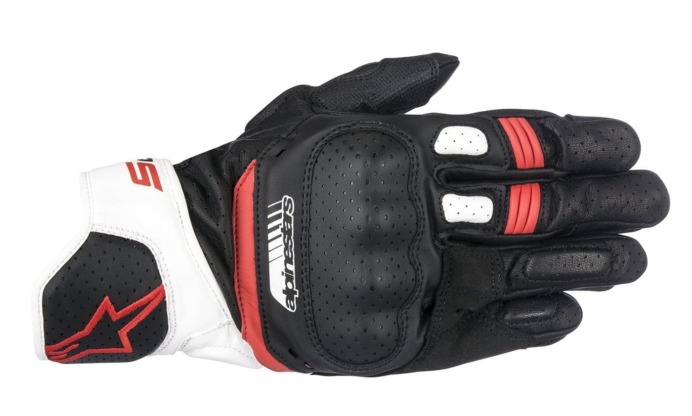 Alpinestars SP5 Gloves 2XL BlackWhiteRed