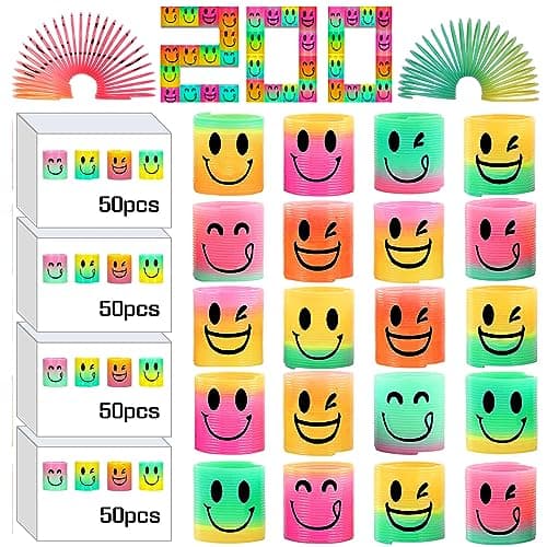 AZEN 200 Pcs Mini Spring Party Favors for Kids 35 48 Goodie Bags Stuffers for Birthday Party Classroom Prizes Kids Prizes Small Bulk Toys Gifts Valentines Gifts Easter Basket Stuffers