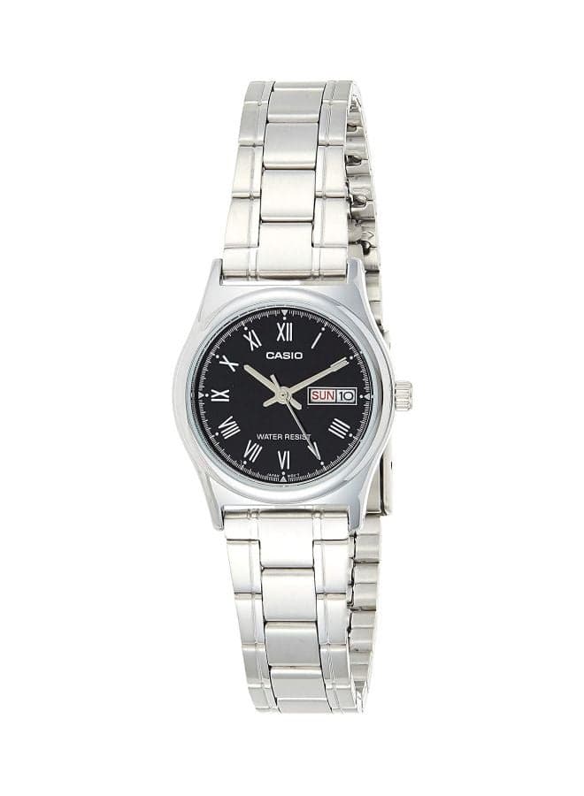 Women Dress Analog Watch LTP-V006D-1BUDF - 26 mm - Silver
