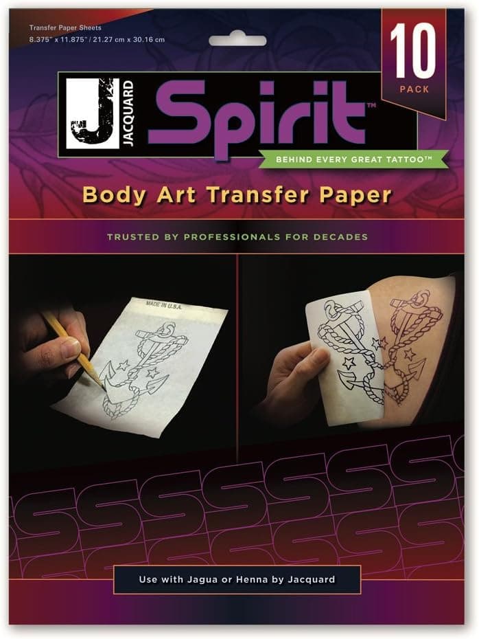 Jacquard Spirit Transfer Paper 10-Pack, Multicolor