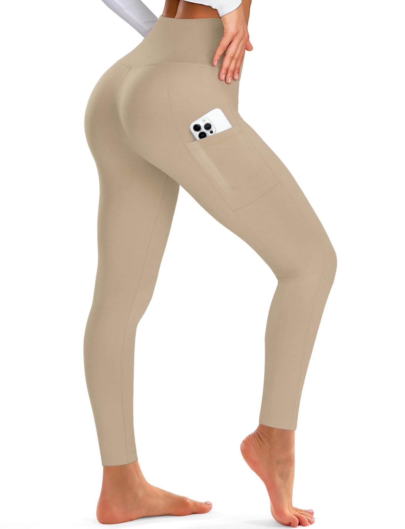 BLUEENJOY Leggings with Pockets for Women, High Waisted Leggings Buttery Soft Non See Through Workout Yoga Pants