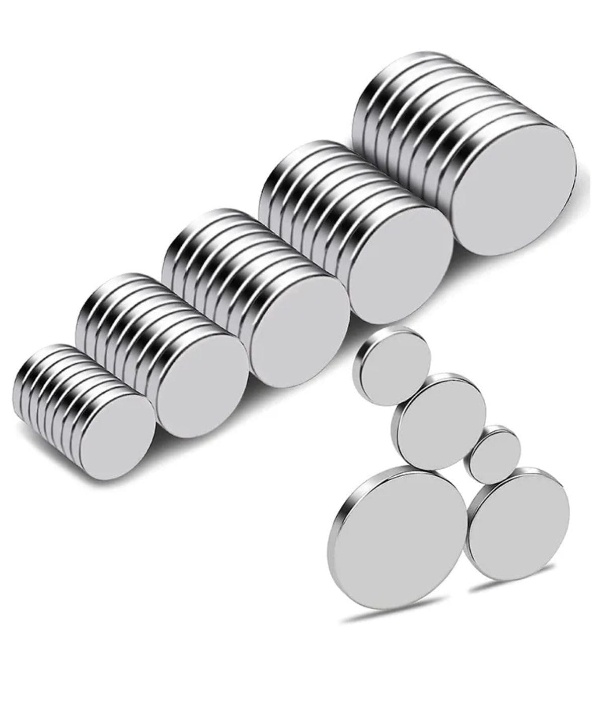 SNOOGG 8 x 3 mm Neodymium N35 disc Rare Earth Magnets for Whiteboard Fridge Crafts DIY Science Craft Office Students Projects Pack 40 Pc Use for 14 year age and above only