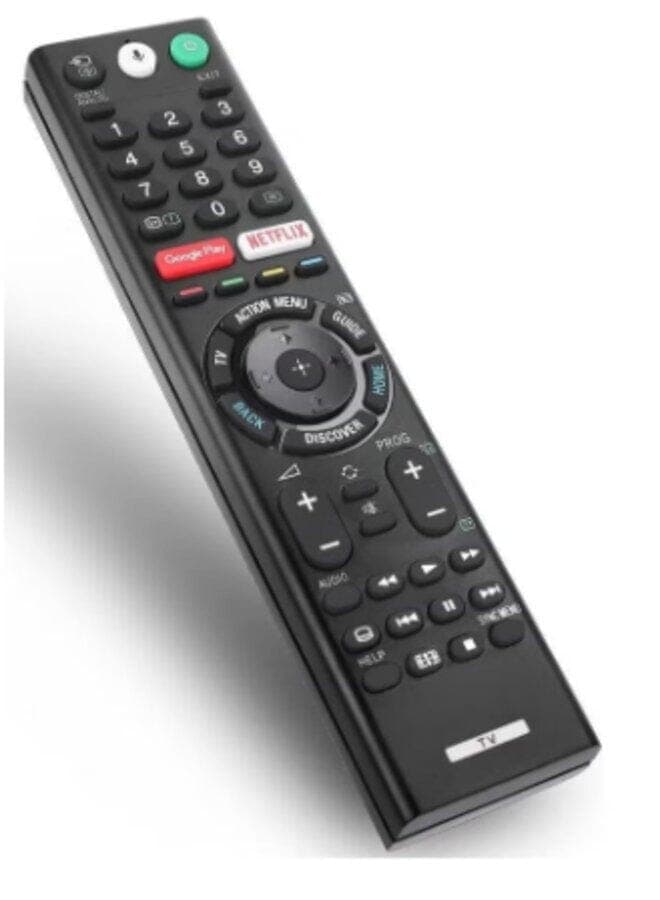 Universal Voice Remote Control For Sony Smart Tv Bluetooth Controller All Sony Bravia Led Oled Lcd 4K Uhd Hdtv Hdr Android Tv With Google Play
