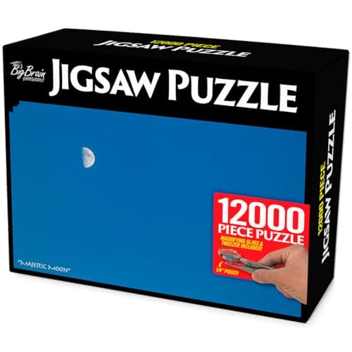 Prank-O 12,000 Piece Puzzle – Funniest Prank Gift Box | Hilarious Empty Gag Gift for White Elephant & Christmas 2025 | Funny Gift Box for Coworkers, Friends & Men Who Have Everything, As Seen on Shark Tank