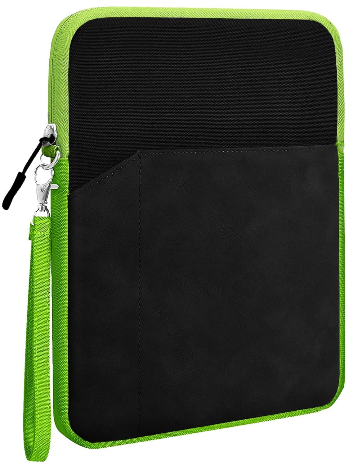 ProElite Tablet Sleeve Case Cover for Upto 11.5 inch for iPad 10.2/Air 10.9/Pro 11/ Samsung/Lenovo/Galaxy Tab A9 Plus/S8/S9/Realme Pad/Honor Pad X9/Xiaomi Mi pad 7/Redmi Pad/Oneplus Pad, Black Green