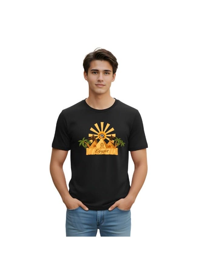 Egypt National Day Adult Men's T-shirt - Gift for Every Egyptian - Perfect for Egypt Independence Day - Egypt Day Men's Tee