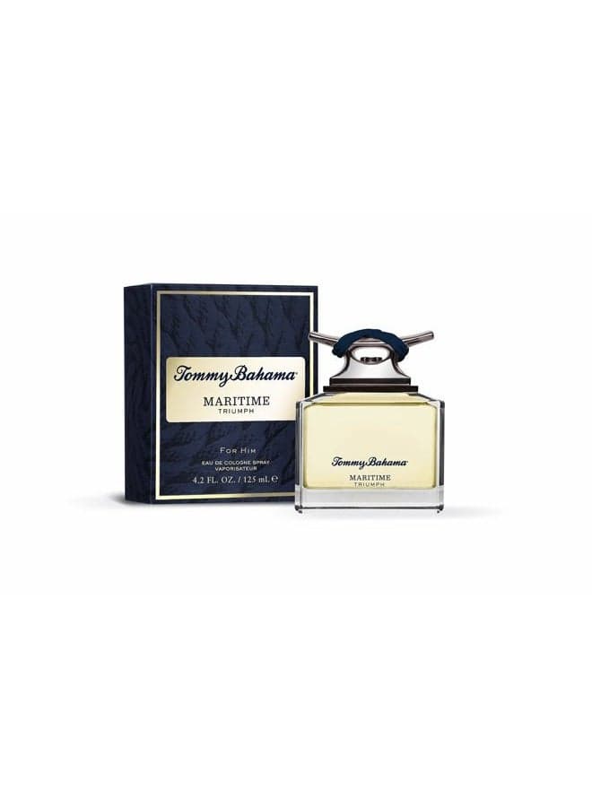 Maritime Triumph Spray Eau de Cologne for Men, 4.2 Fl. Oz.