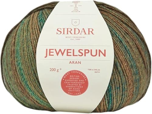 Sirdar Jewelspun Aran Golden Green 845 200g