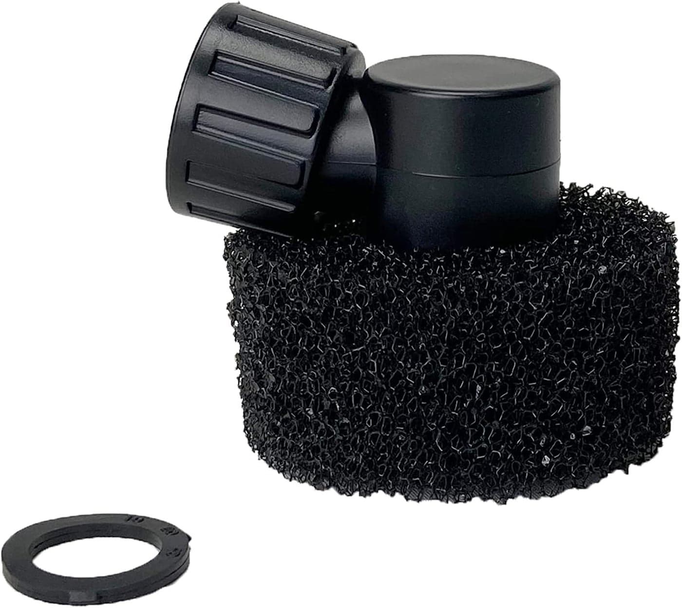 Aquascape 78343 AquaGarden Mini Pond and Waterfall Low Suction Fitting and Filter Sponge Black