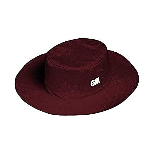 Gunn & Moore Cotton GM Unisex's Panama Cricket Hat X (1600708_Maroon, XL