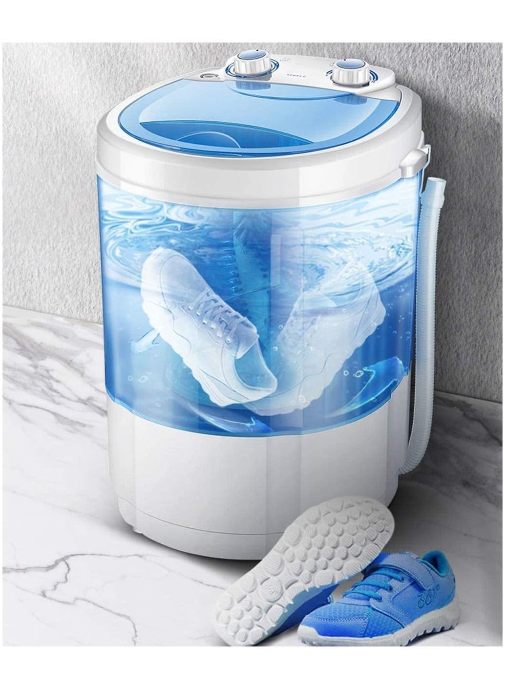 Small portable washing machine home camp away can be used portable washing machine shoe washer