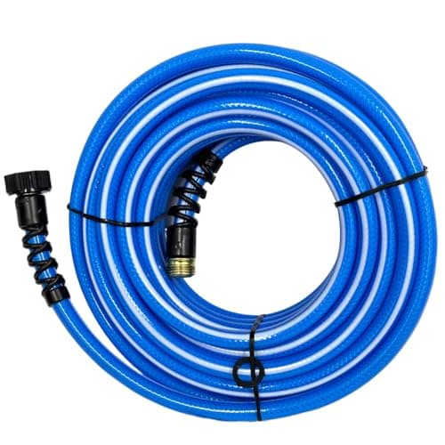 Valterra AquaFresh High Pressure Drinking Water Hose Water Hose Hookup for RV 12 x 25 Blue