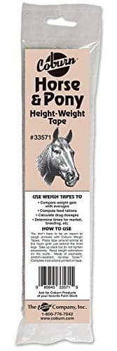Coburn Horse & Pony Weigh Tape 80 Inch