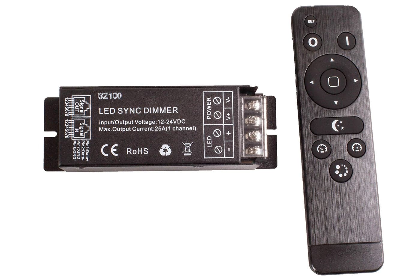 LEDupdates Allinone LED Light controller Heavy Duty single color LED Controller