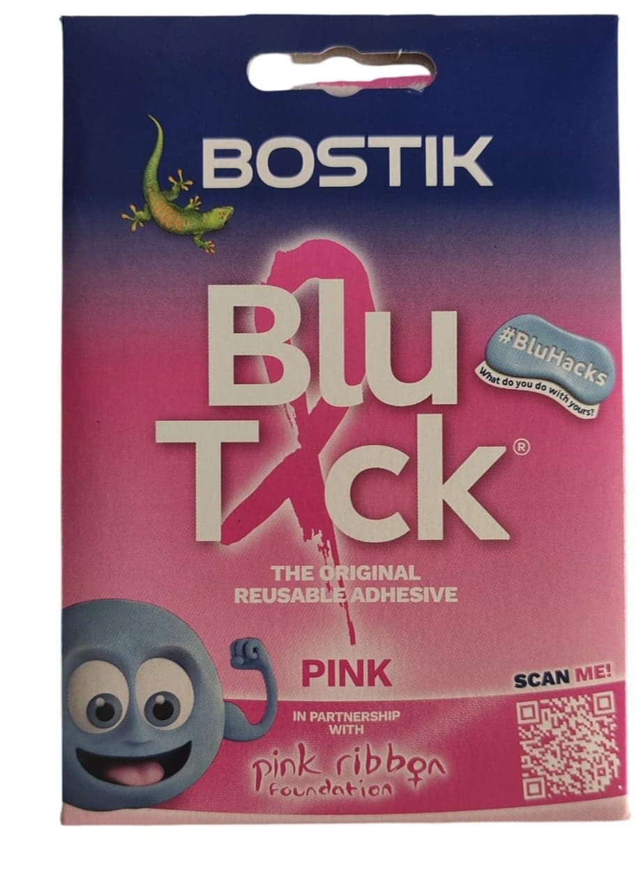 Bostik Blu Tack Handy Pink 45g