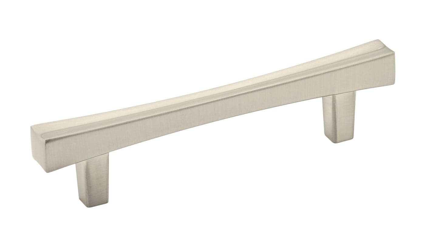 Richelieu Hardware BP722796195 Westmount Collection 3 34inch 96 mm CentertoCenter Brushed Nickel Transitional Rectangular Cabinet and Drawer Bar Pull Handle for Kitchen Bathroom and Furniture
