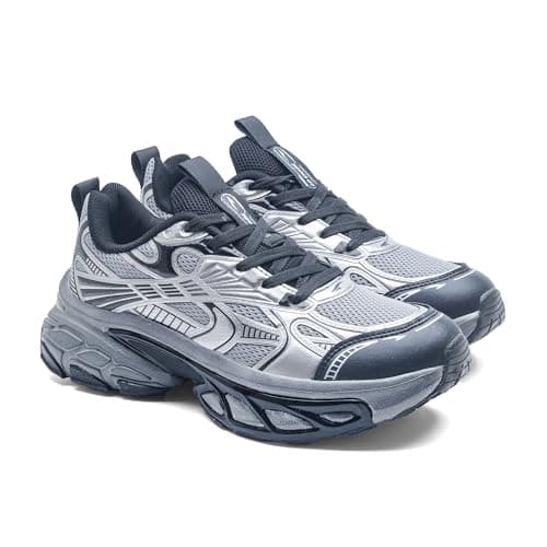 ASIAN Quantum-23 Men’s Sporty Sneakers | Lightweight Running & Casual Shoes for Men | Breathable Mesh Upper, Soft Cushion & Anti-Slip Grip Sole