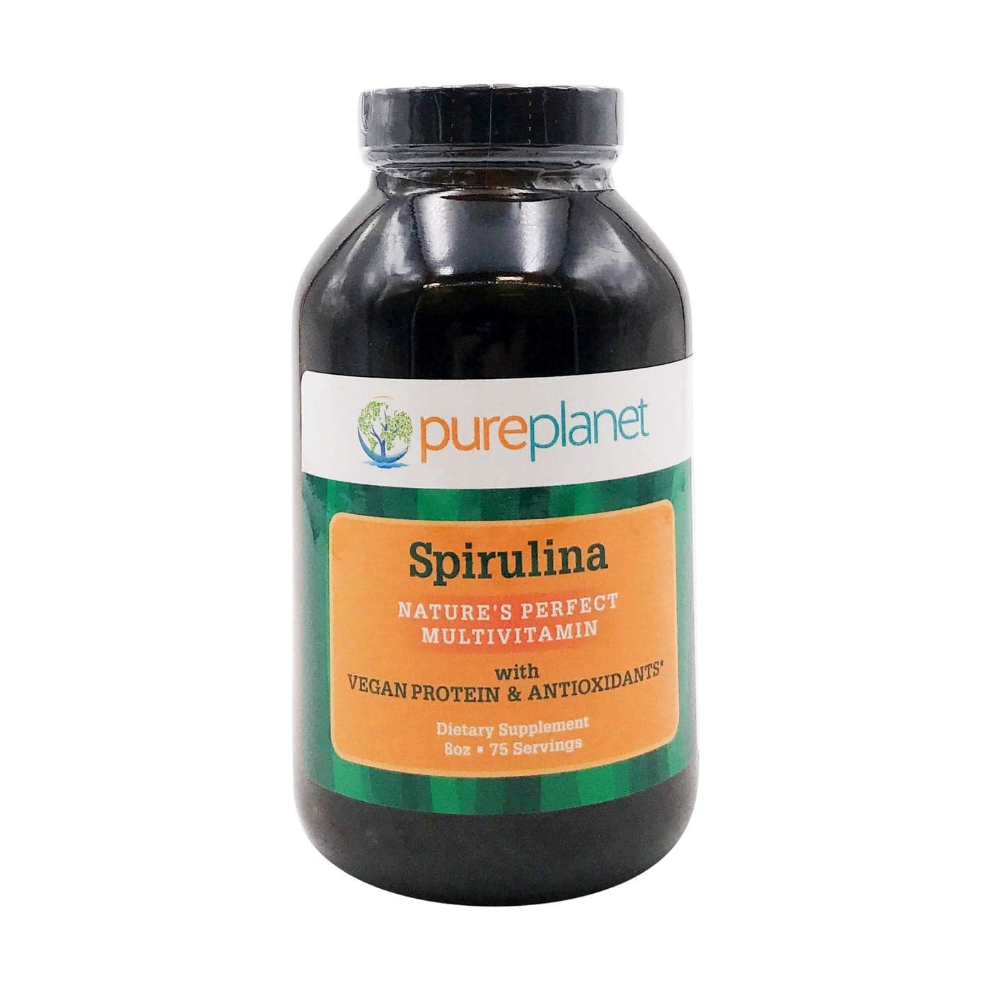 Pure Planet 100 Pure Spirulina Powder 8 OZ