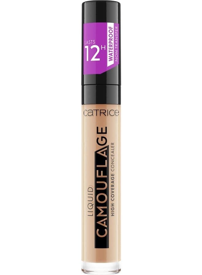 Liquid Camouflage High Coverage Concealer | Ultra Long Lasting Concealer | Oil & Paraben Free | Cruelty Free (015 | Honey)