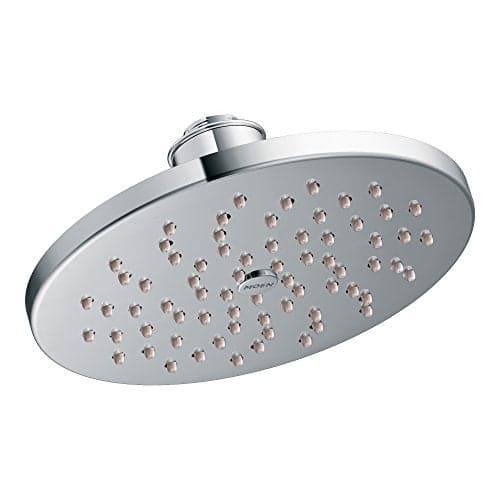 Moen S6360EP 8 EcoPerformance SingleFunction Rainshower Showerhead with Immersion Technology Chrome