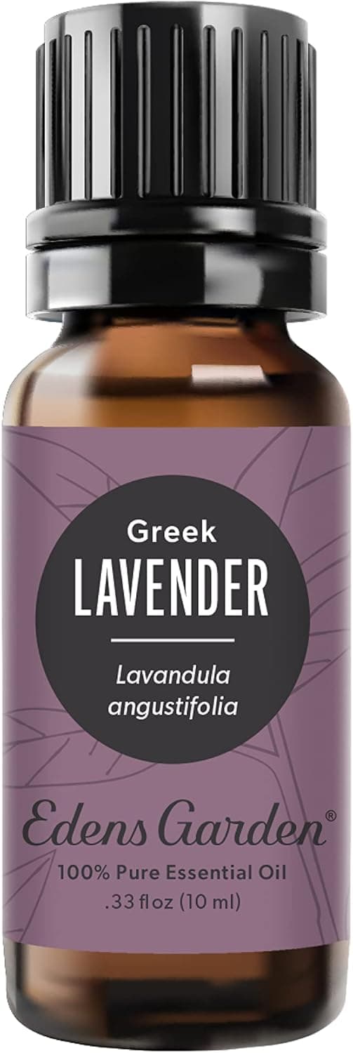 Edens Garden Lavender- Greek Essential Oil- 100% Pure Premium Grade, Undiluted, Natural, Therapeutic, Aromatherapy, The Best for Diffuser, Face, Hair, Kid Safe 10 ml (.33 fl oz)