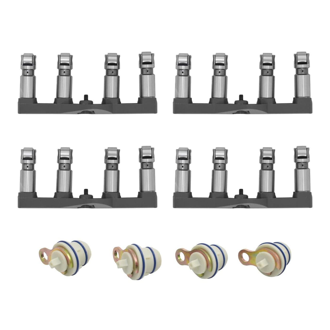 SUSUCAR 57 Hemi NON MDS Valve Lifters and Plugs for 20032014 Dodge Ram 1500 Challenger Charger Jeep Chrysler 57 61 64L HEMI 5038784AD