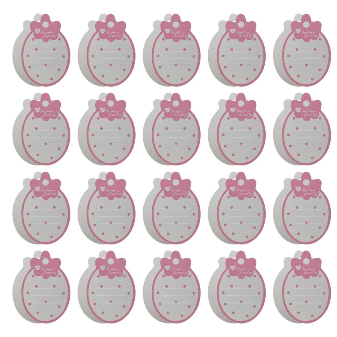 DIY Crafts Pack of 50 Pcs 50x1 Multi 50Pcslot 82cmx56cm As Image Jewellery Display Cards for Necklaces JewelleryMaking Display Pac Pack of 50 Pcs 50x1 Multi