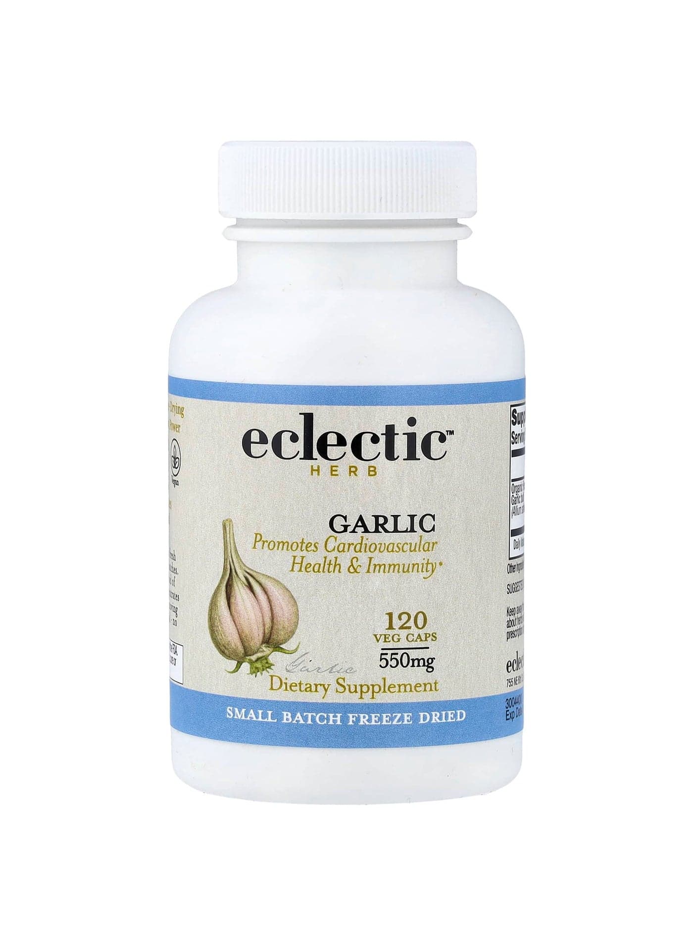 Freeze Dried Garlic, 550 mg, 120 Veg Caps