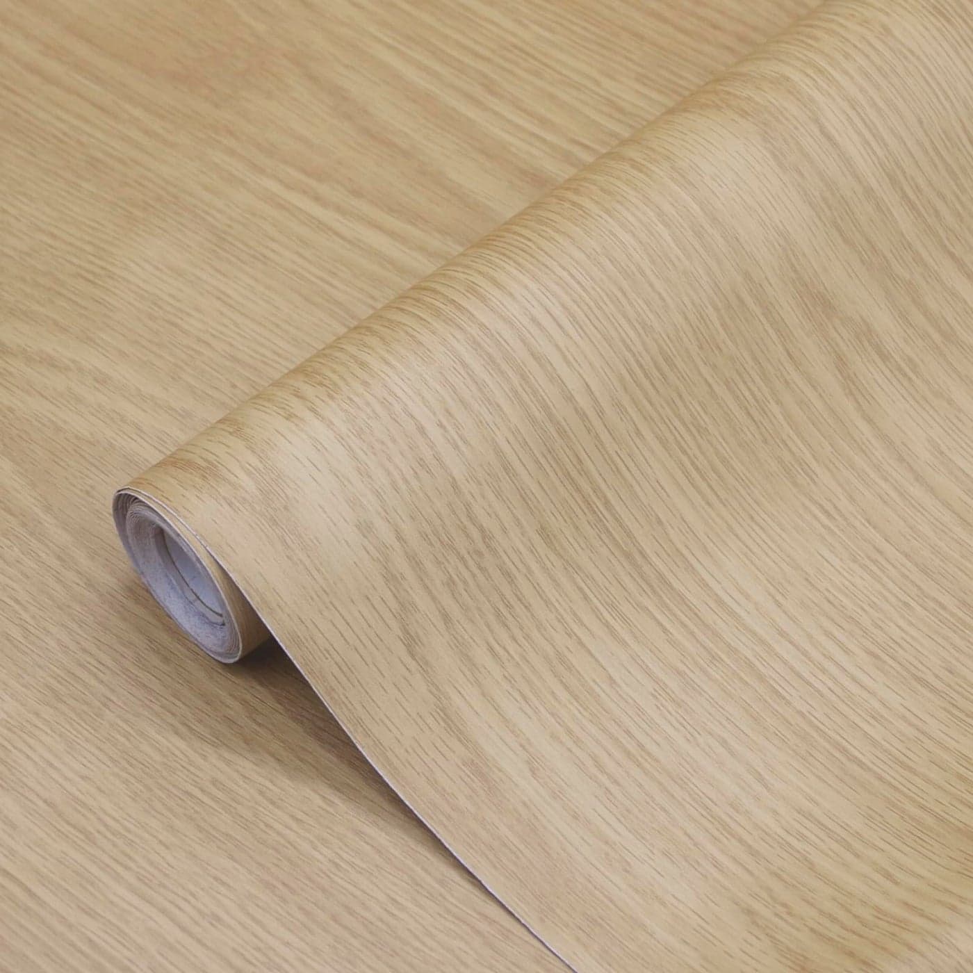 seonta Wood Peel and Stick Wallpaper Thick Decorative Self Adhesive Contact Paper 16x787 Wood Grain Wall Paper Vinyl Film for Walls Cabinets Furniture Countertop Brown
