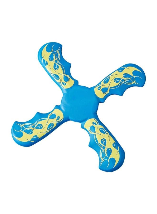 Fun Boomerang for Kids, Soft & Easy to Use, Outdoor Toys for Kids or Adults, Beach Toys, Best Gifts for Boys & Girls, Top Toys for Boys Age 8-12 - Fun Outdoor Toy for Boy Gift Ideas, Blue/Yellow