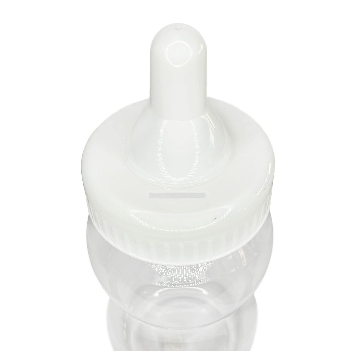 Crafts Central Jumbo Plastic Fillable Baby Shower Milk Bottle Coin Bank Favor Decoration White 13 Inch