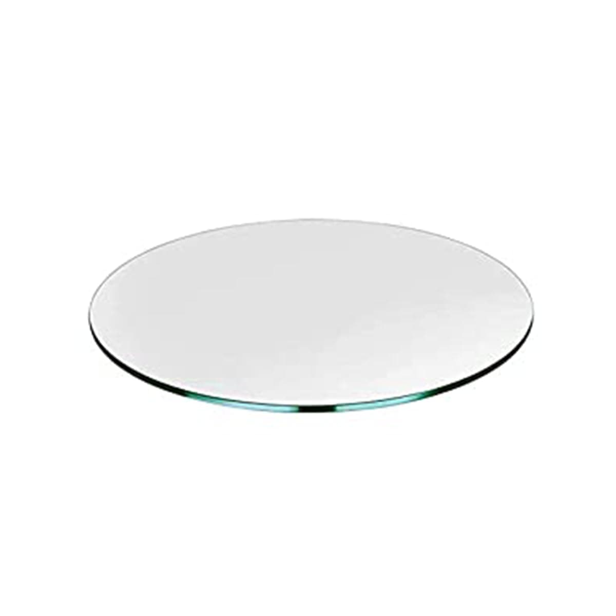 Ammar Glass Dinning Table Top Round Glass Table Top 8mm Clear Toughened Glass Glass Table Top Multi Use for Coffee Center Side Table Top at HomeOfficeRestaurants 24 x 24 inch TR24