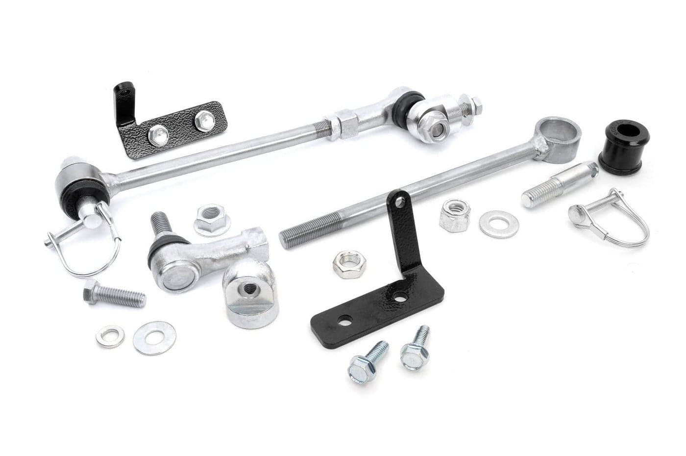 Rough Country Front Sway Bar Quick Disconnects for 1984-2001 Jeep XJ |3" - 1105