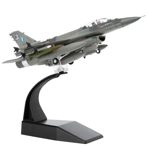 Lose Fun Park 172 Military Model Plane F16D Alloy Fighter Plane ModelModel Airplane for Collection and Gift