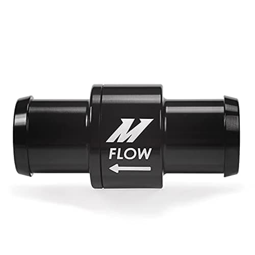Mishimoto MMFT-CHKVLV-34 Performance One-Way Check Valve, 3/4"