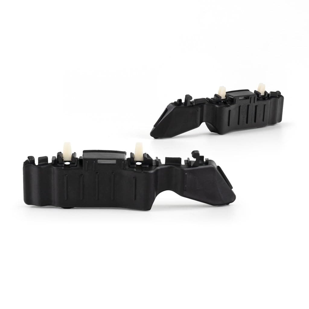 For Hyundai Accent Bumper Bracket 2012 13 14 15 16 2017 Driver and Passenger Side PairSet Front Upper Plastic HatchbackSedan HY1042111 HY1043111 865131R000 865141R000