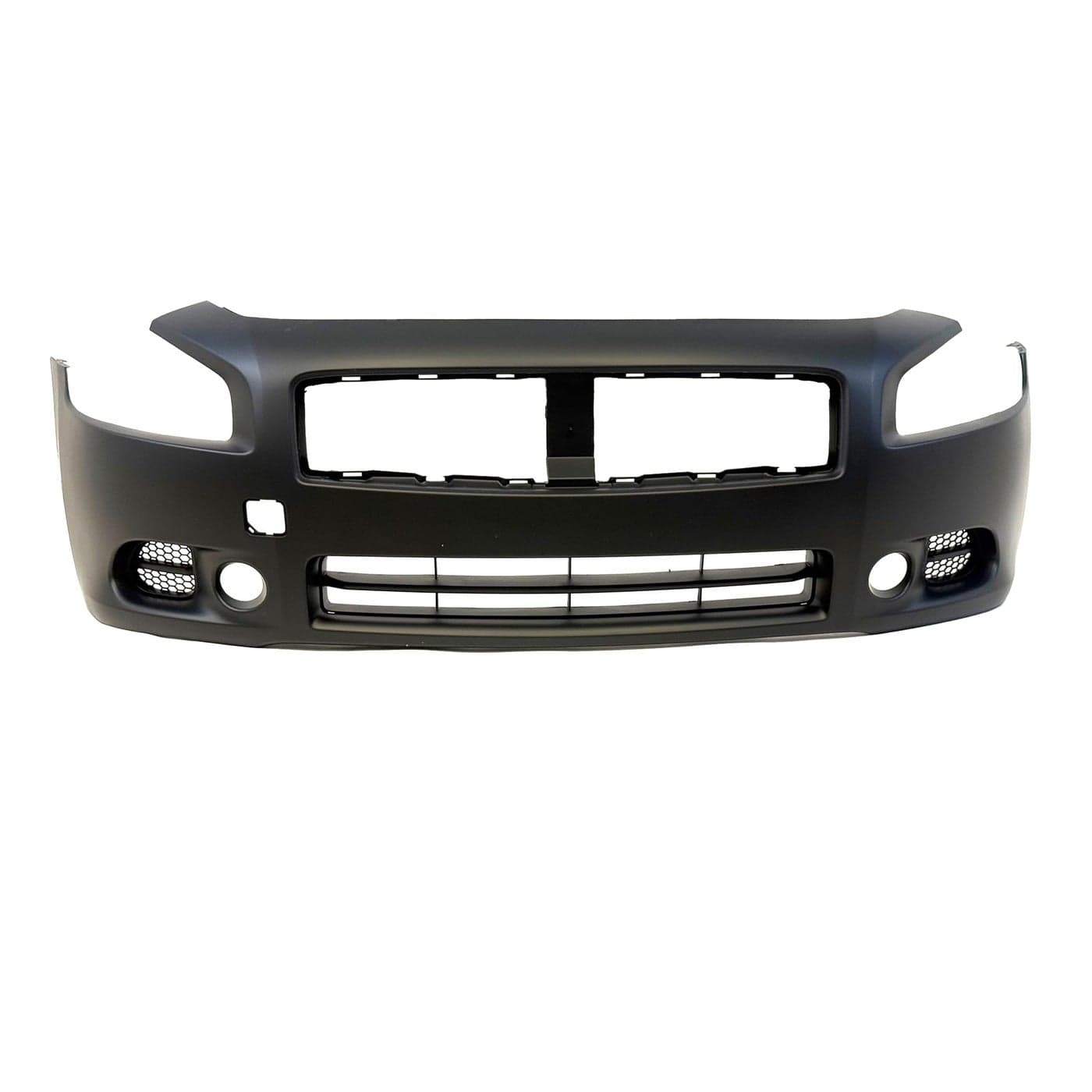 FitParts Compatible with Front Bumper Cover Fascia 20092014 Nissan Maxima S SV GXE Tracking Sedan 0914 New Primed Without Sensor Holes With Fog Light Holes NI1000258 620229N00H