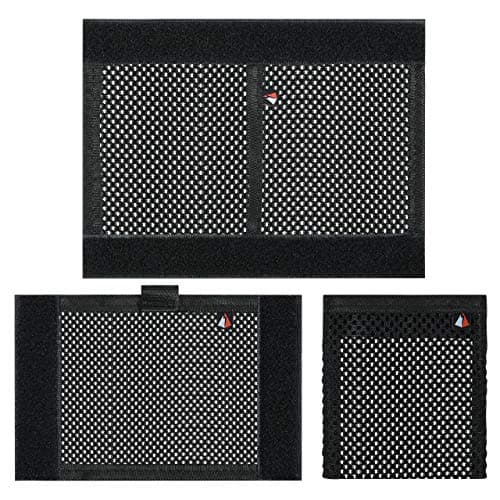TXEsign Pack of 3 Sizes Hook and Loop Mesh Pockets Net Organizer for Securing Items in DSLR SLR Camera Insert/Video Bag